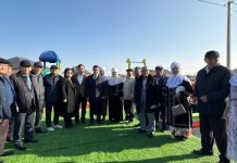 Үлгіліде көптен күткен ойын алаңы ашылды