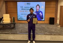 Алматы гуманитарлы-экономикалық университеті чемпиондарын ұлықтады